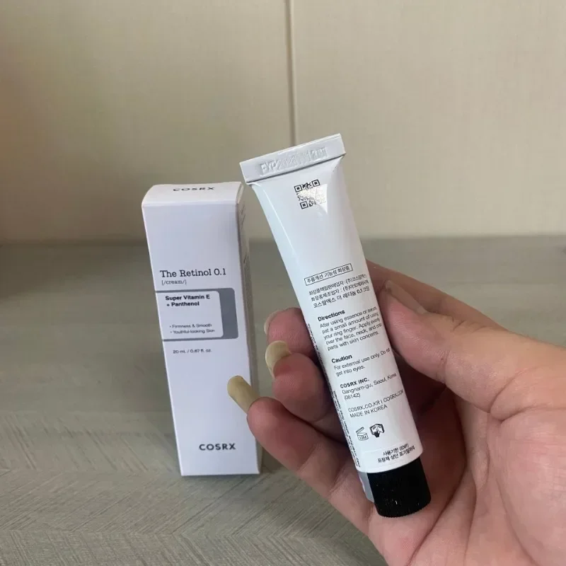 

COSRX Pure A Retinol 0.1 Крем для лица Ночной крем Укрепляющий лифтинг против морщин Алкоголь 20 мл Уход за кожей