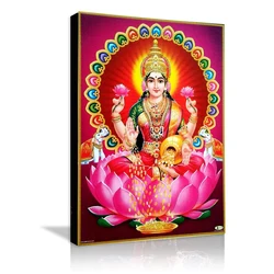 Diamond Embroidery Goddess Lakshmi Cross Stitch Diamond Painting Hindu Religion Full Square Mosaic Rhinestones Handmade Hobby