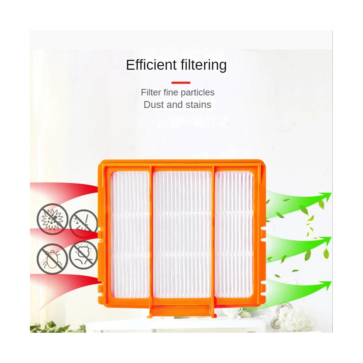 مرشح الأساسية لكنس روبوت ، اكسسوارات الأنابيب الرئيسية ، AV2501AE ، AV2502AE ، 6 قطعة