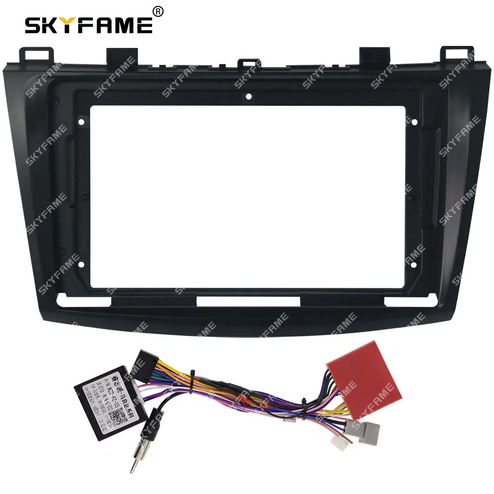 SKYFAME Car Frame Fascia Adapter Canbus Box Decode Android Radio Dash Fitting Panel Kitr For Mazda 3
