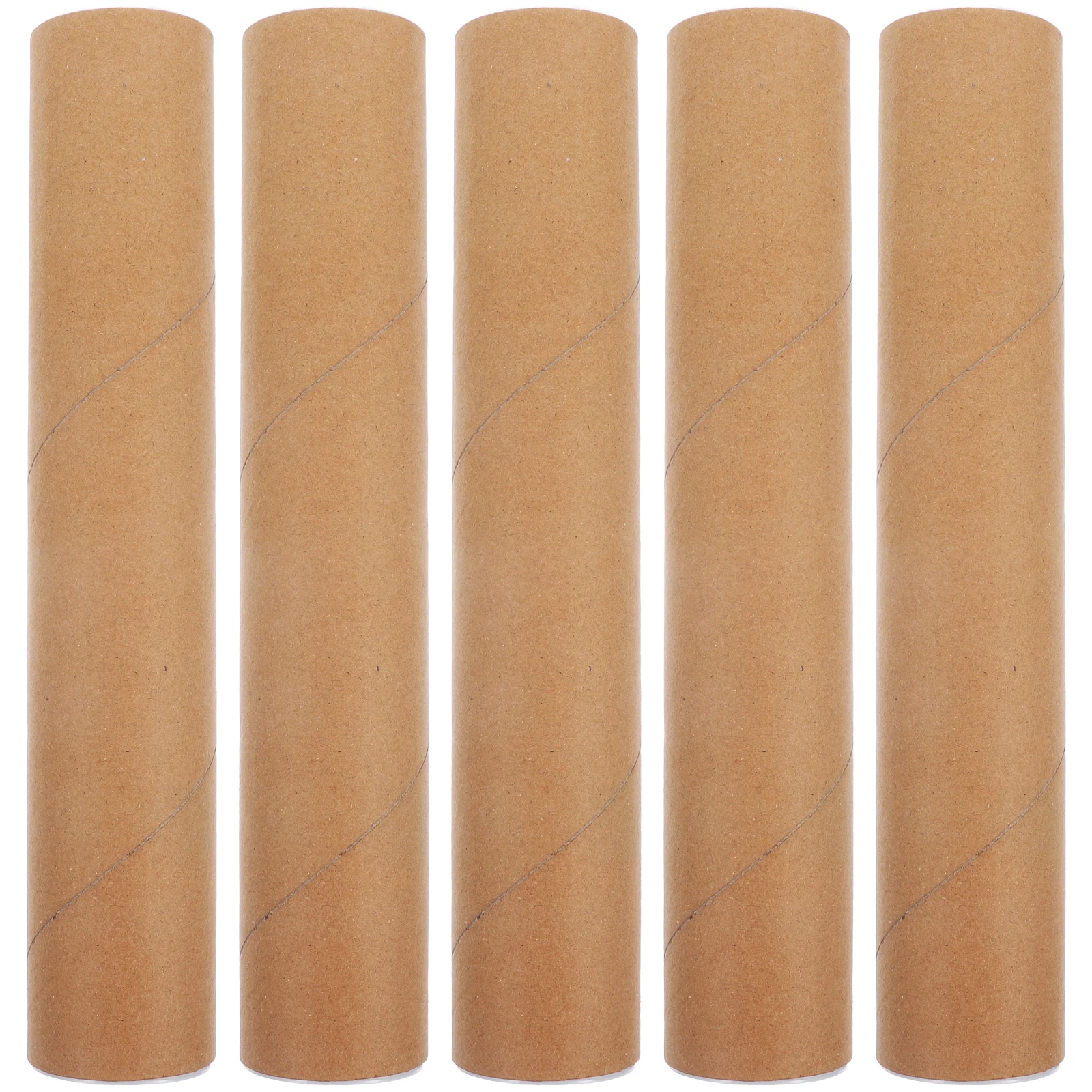 

5 Pcs Postal Administration Artwork Tube Mailing Paper Poster Tubes for Shipping