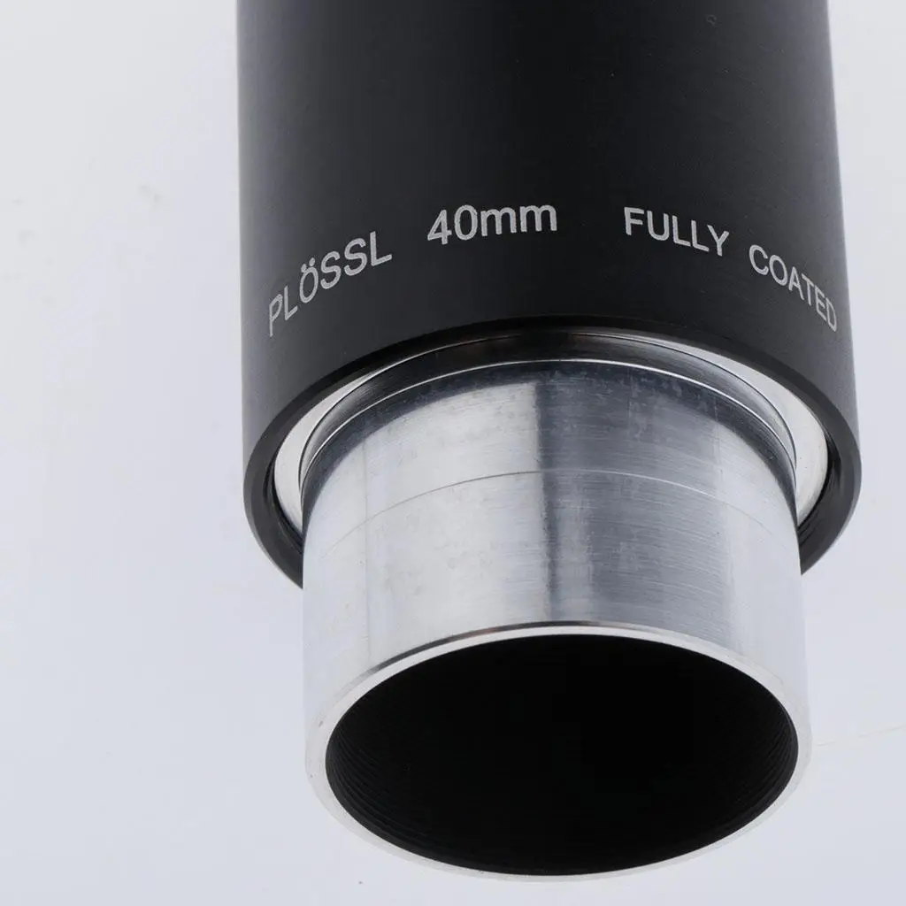 1.25 Inch 40mm Wide Field Eyepiece Superview Plossl Optics Metal Astronomical Telescope Eyepiece for Universal Telescopes