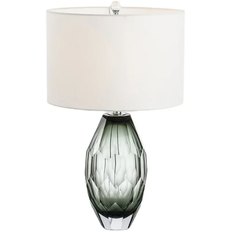 

Modern simple glazed light luxury desk lamp, living room bedroom bedside, creative desk lamp