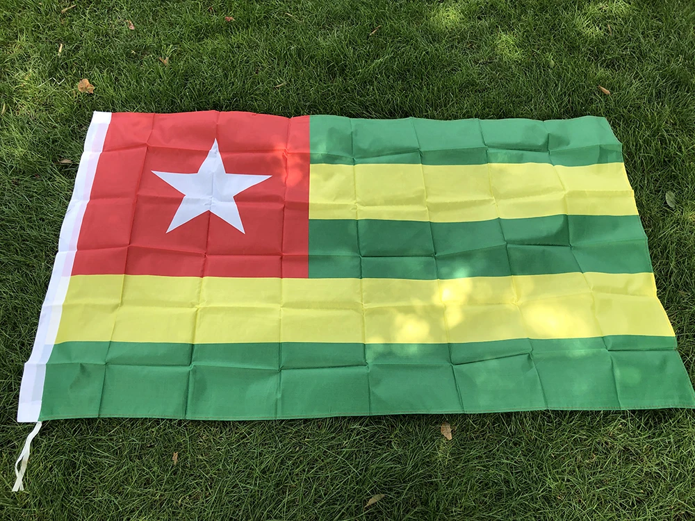 SKY FLAG Togo Flag 90X150cm high quality Polyester hanging Togolese Republic National Flags Indoor Outdoor Decoration