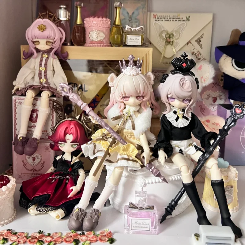 

Оригинальная коллекционная кукла BJD Moonlight Fairy Tale Story, 8 точек артикуляции, модная игрушка-сюрприз, подвижная кукла, настольное украшение, праздничный подарок