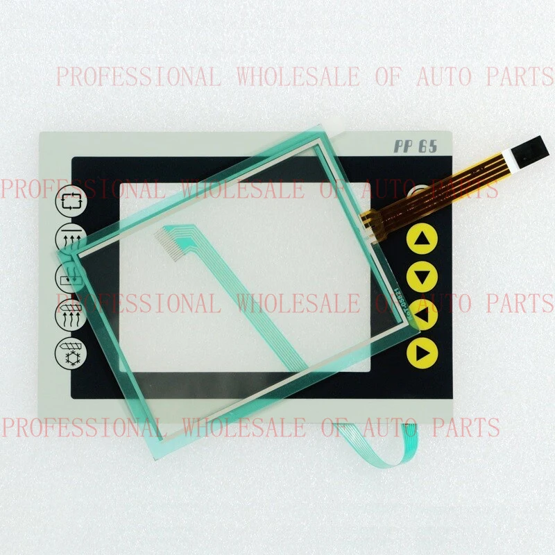 V+ 4PP065.0571-X74F For B&R Power PP65 Membrane Keypad Switch + Touch Screen Glass