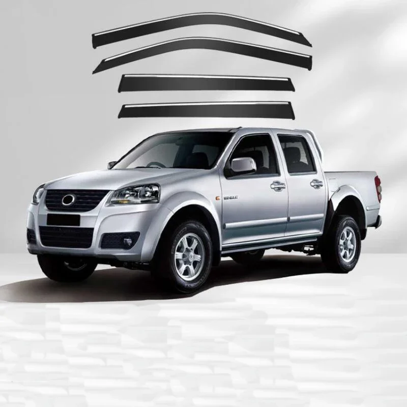 

Window Visor Side Window Deflector Car Accessories For Great Wall V240 Steed 2006 2007 2008 2009 2010 2011 2012 2013 2014 - 2021