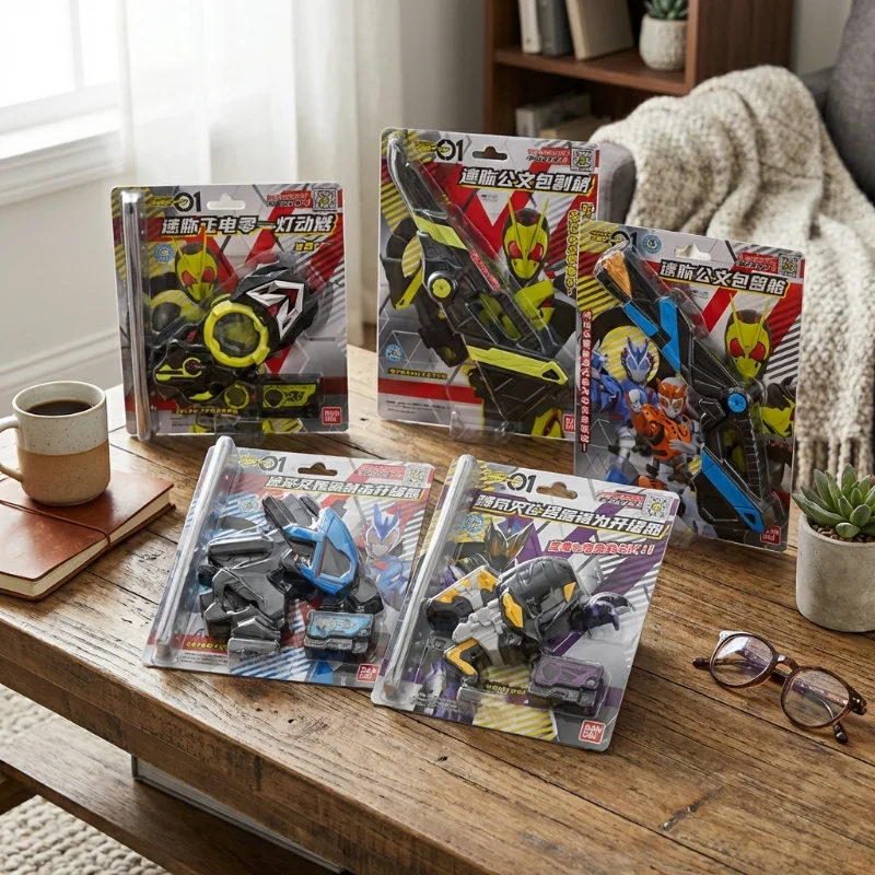 

Bandai Kamen Rider 01 Mini Hiden Belt Holy Sword Driver Ames Shooting Toy for Kids Epic Cosplay Action Collectible Gift