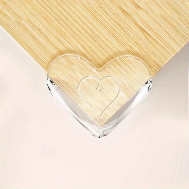 8pcs Anti-Bump Safety Edges, Plastic Baby Furniture Protectors with, Easy Install for Tables & Furniture