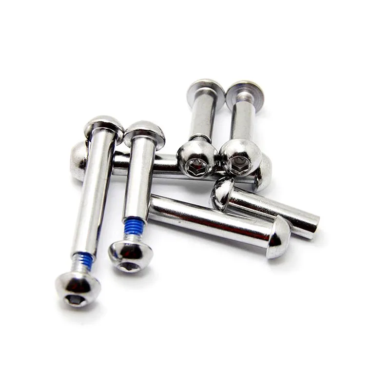 Kalosse M8 Suspension Screw Mountain Bike Shock Screws Bike Bolts Carbon Steel Strong Screws