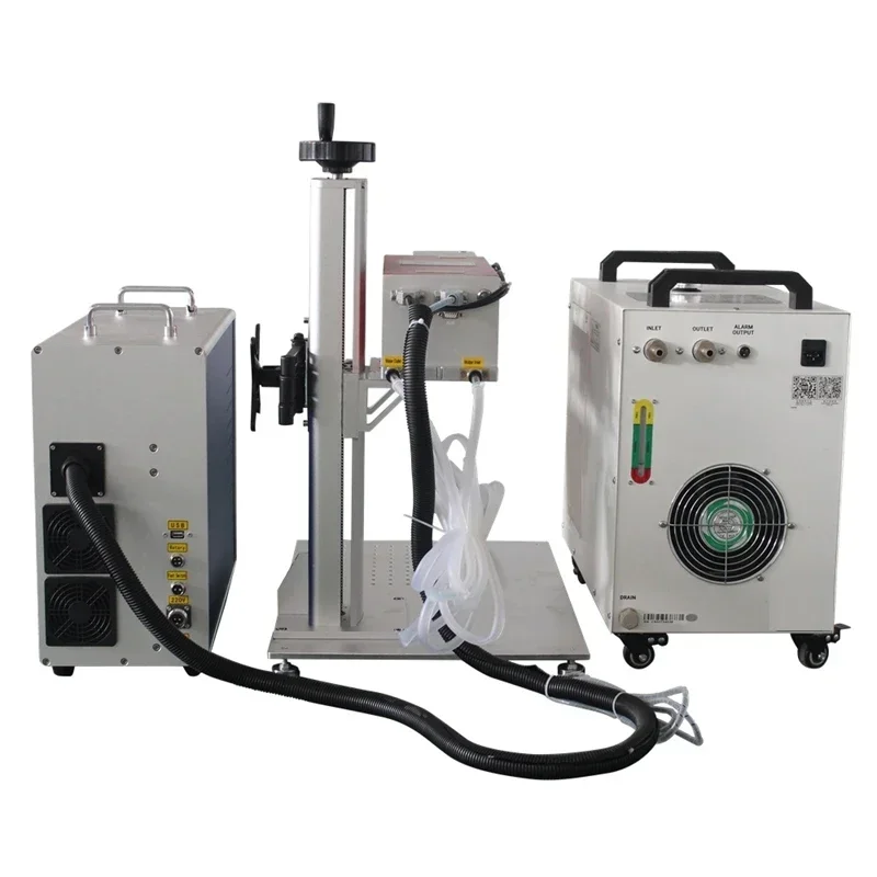10W 5W UV  Engraving Marking Machine with Water Chiller Ultraviolet Ray Purple Cold Light for Glass Engraving Cutting Tools