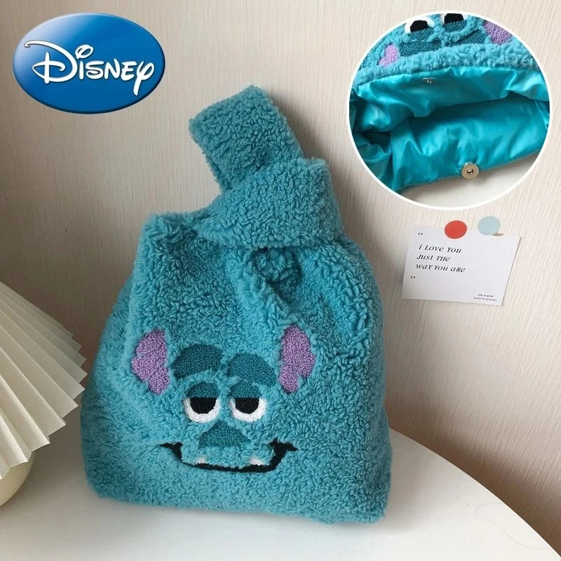 

Disney Toy Story Sullivan Handbag Cartoon Tote Casual Lambswool Wrist Bags Large Capacity Fashion Shopping Bag Lady Clutch