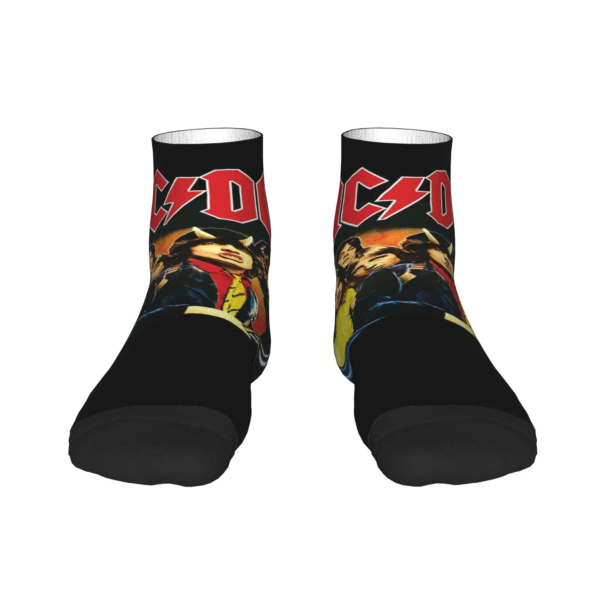 

Rock Band AC DC Socks Harajuku Sweat Absorbing Stockings All Season Socks Accessories for Unisex Birthday Present