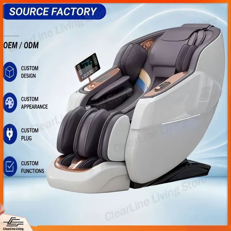 for English spot massage chair full intelligent household sl dual track space capsule dual movement cross border