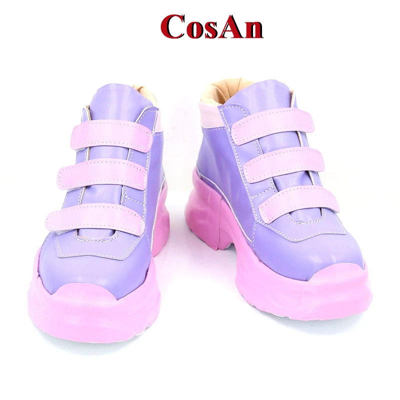 CosAn Anime Link Click Li Tianchen Shoes Cosplay Height Increasing Shoes Performance Anime Expo Universal Customize