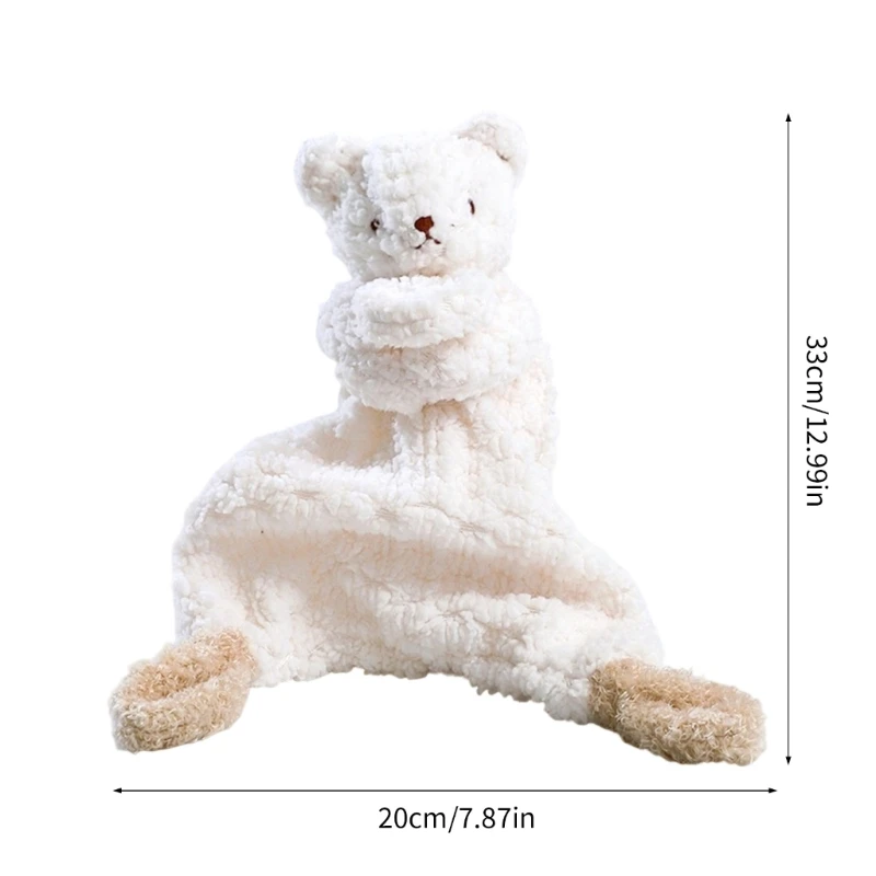 Soothing Stuffed Hand Puppet Toy Cartoon Rabbit Figure Soft Toy Room Emotion Appease for Toddlers Girls Office Ornaments 15UB