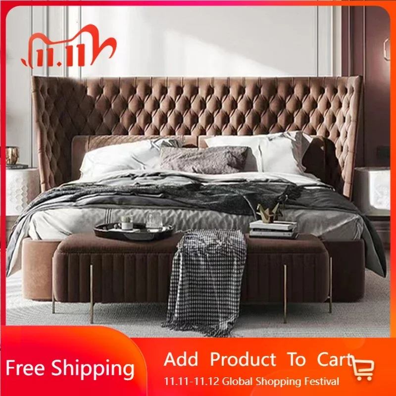 Japanese Castle Bed European Children Nordic Compact Aesthetic Flexible Tatami Double Reception Beliche Entrance Hall Furniture