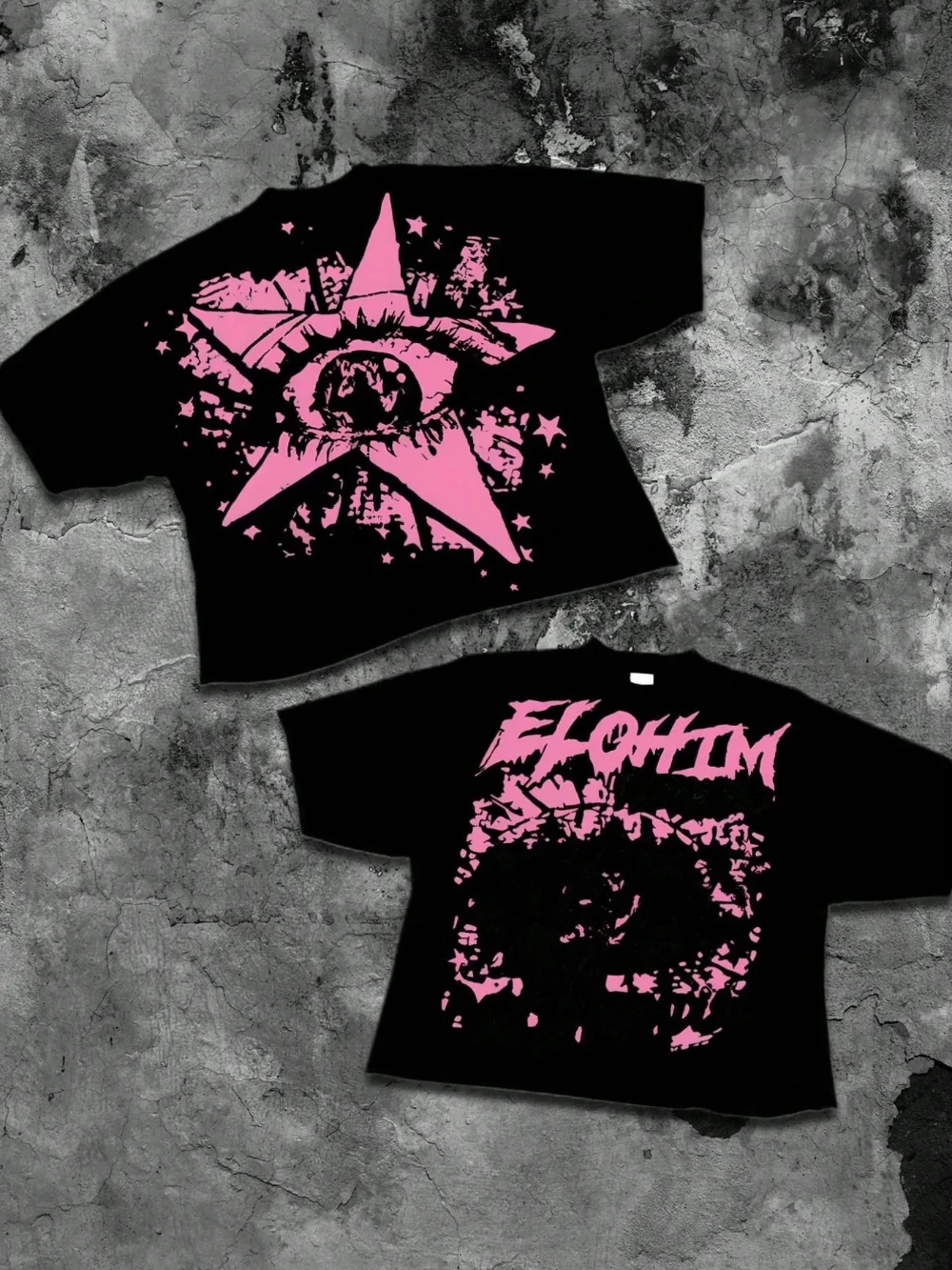 2026 Grunge Gothic Streetwear Graphic Printed Cotton Kids Adults Unisex Short Sleeve T-Shirt Retro Dark Casual Tops