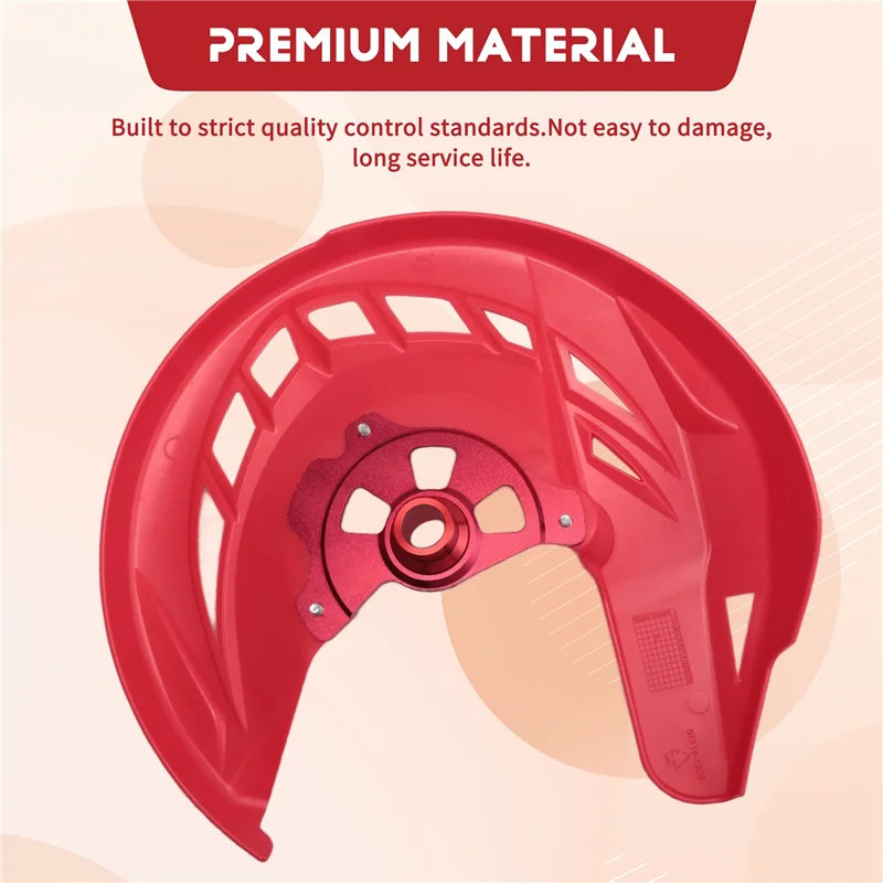 دراجة نارية الجبهة مكبح قرصي غطاء لهوندا RF250L 2017-2022 CRF300L2021-2023 17 مللي متر الفرامل واقية القرص-X67A #3