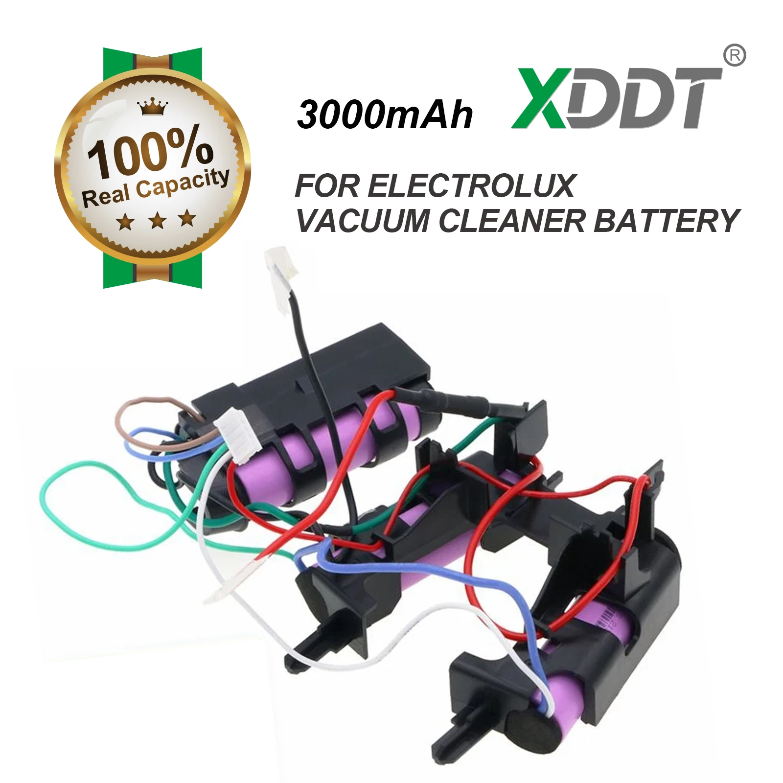 

XDDT Vacuum Cleaner 3000mAh Battery For Electrolux EER73BP 90027756700,EER73BP 90094070300,EER73DB 90027756500