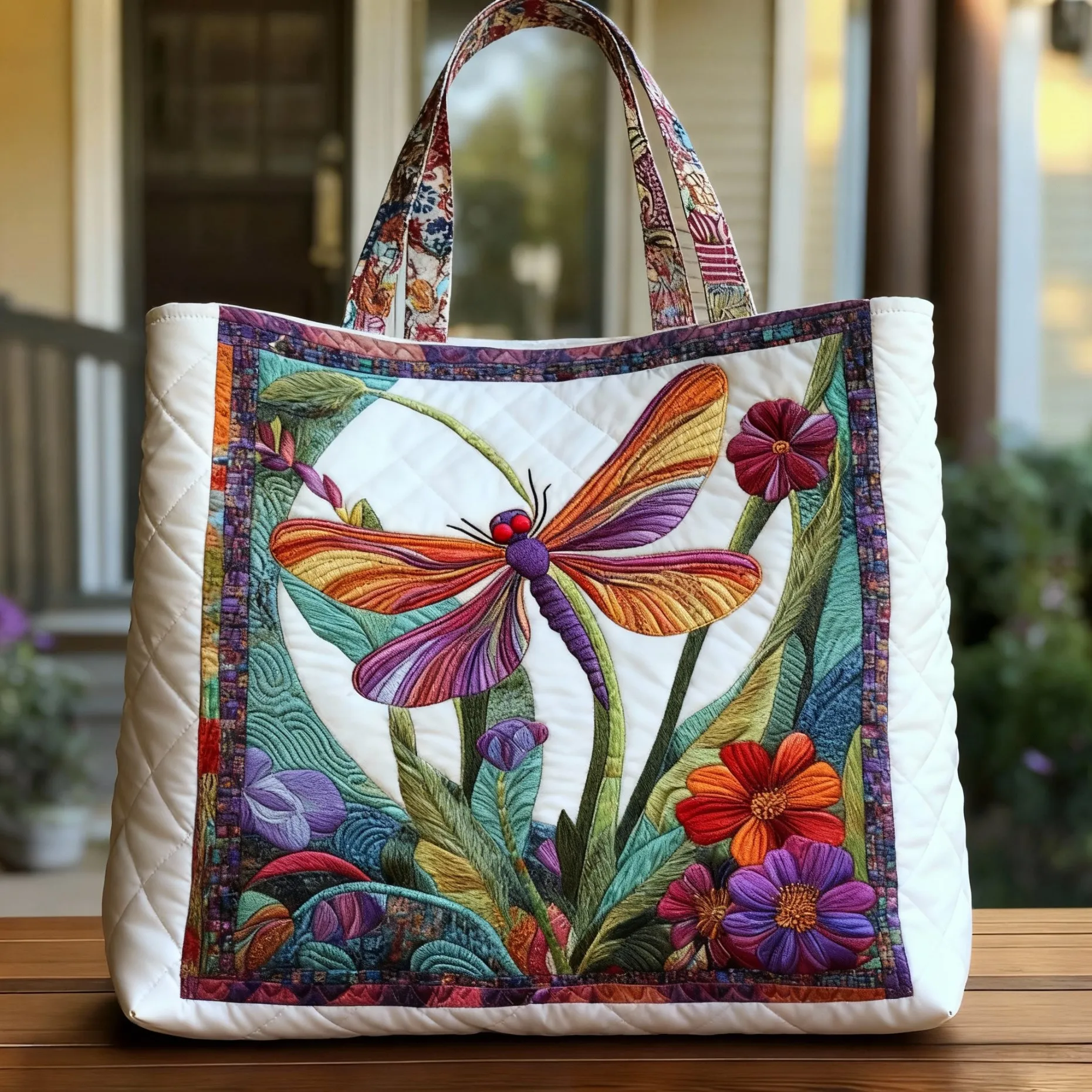 3D Printed Quilted Tote Bag daily Shopping Bags Gifts elegant Shoulder Bag Handbag Beach Travel Sport Bag Hiking Camping