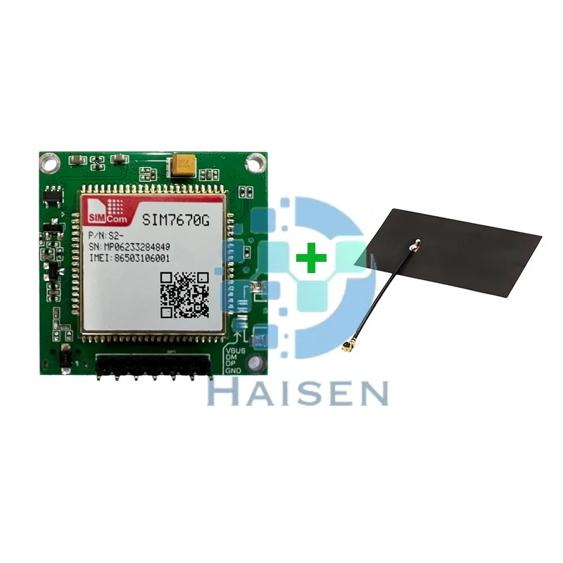 HAISEN SIM7670G Core Board LTE CAT1 4G GPS Development Board Modem SIM7670G-LNGV SIM7670G-MNGV SIM7670