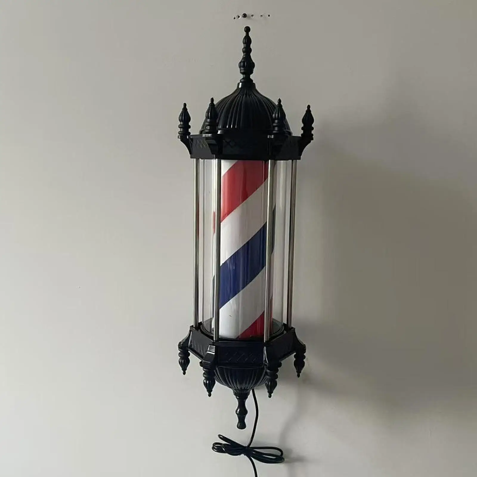 Barber Pole LED Light Hair Salon Barber Shop Open Sign for Salon Barber Shop