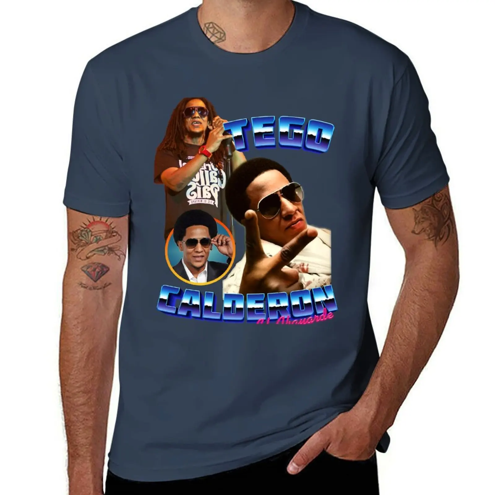 

Tego Calderon Retro T-Shirt Mechanic Work Tee Shirt