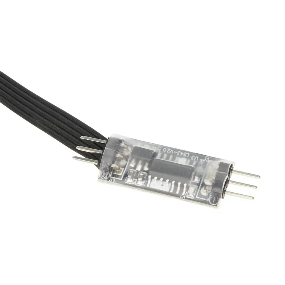 Câble de commande de servomoteur de panneau de ligne de commande de direction à quatre roues de voiture RC 4WS pour SCX24 TRX4M scx10 RC chenille