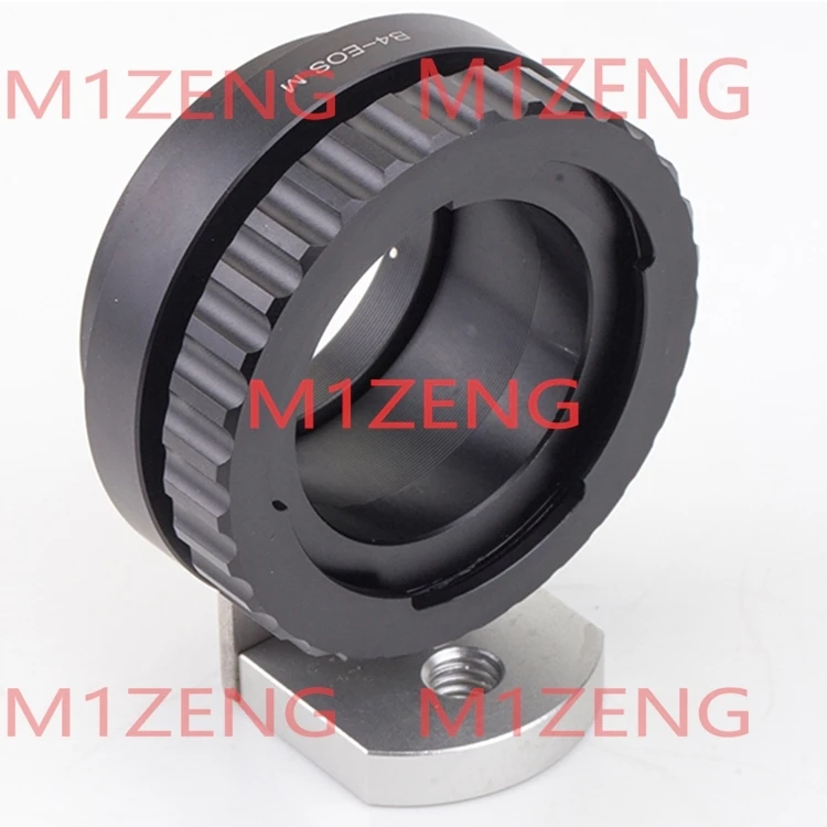 

Адаптерное кольцо B4-EOSM для объективов Canon Fujinon Zeiss B4 2/3 для камер Canon EF-M eosm/m1/m2/m3/m5/m6/m10/m50/m100