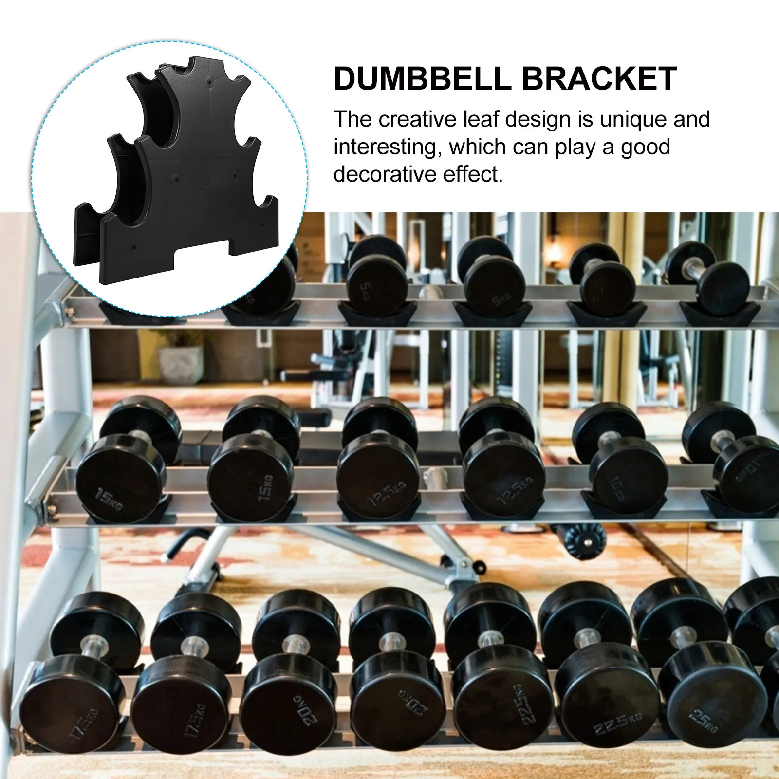 

Dumbbell Rack Stand Plastic Heavy Duty Floor Bracket For Home Gym Dumbbell Storage Weight Holder Organizer Strength