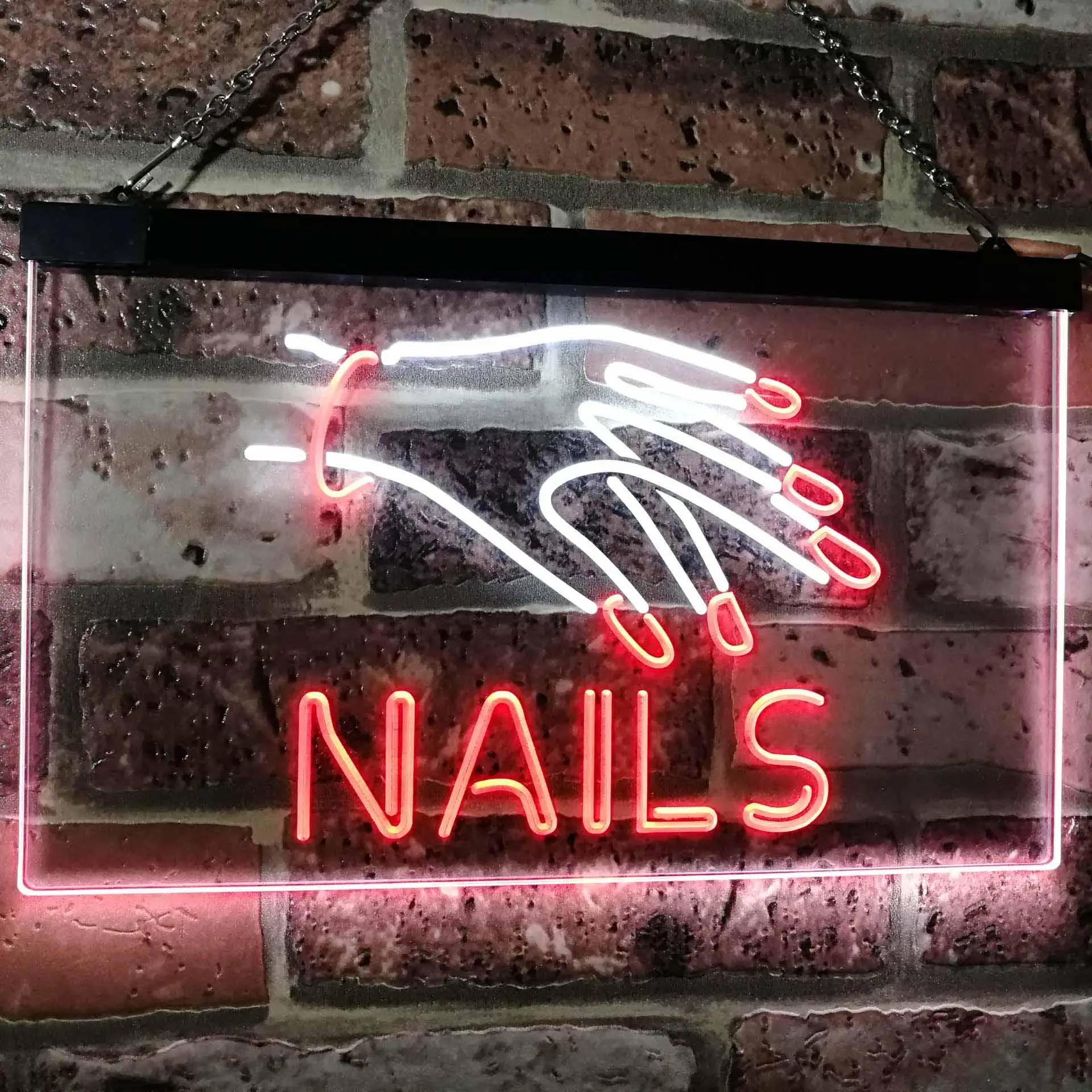 

Pretty Nails Dual Color Led Neon Sign st6-i2553