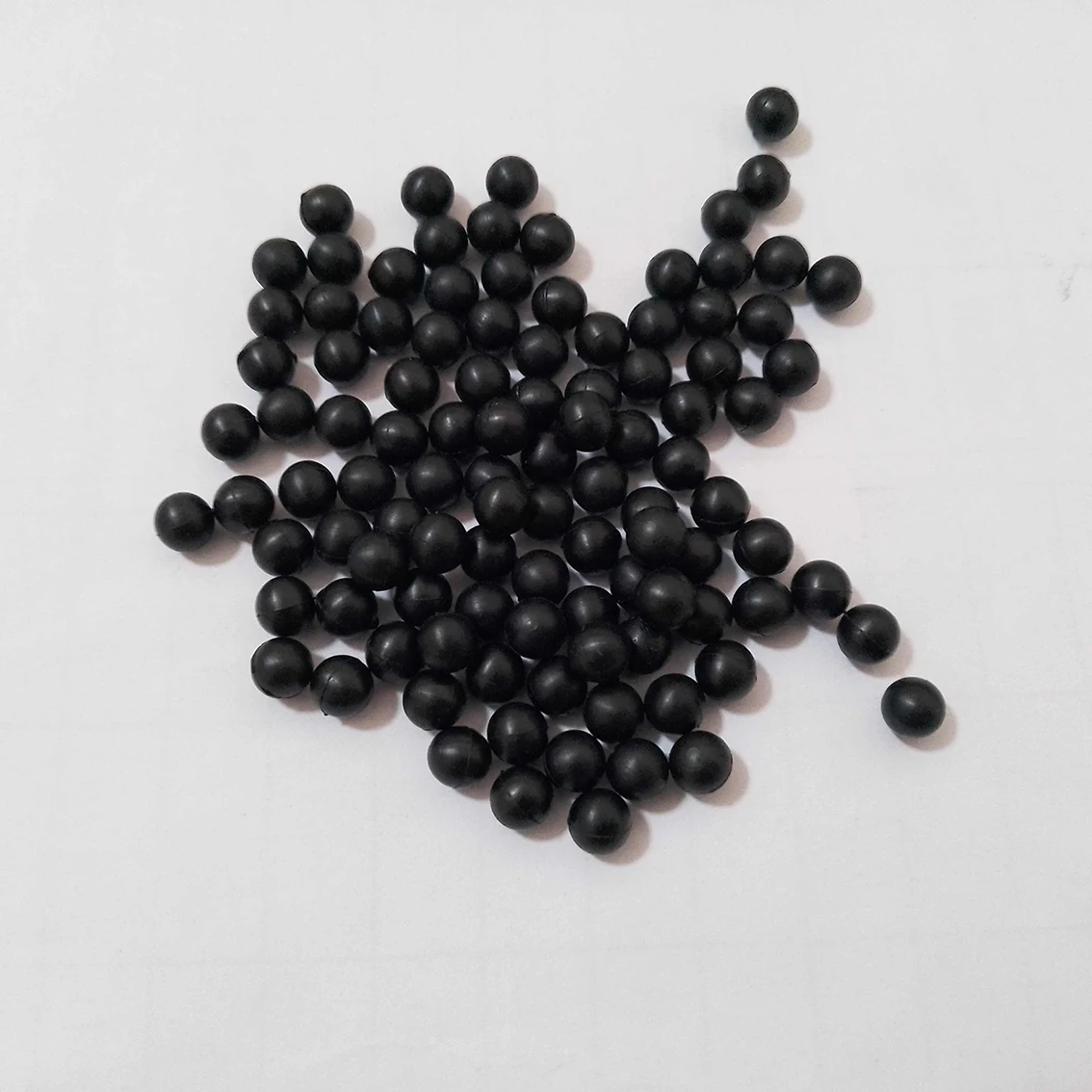 1-1000Pcs Black Solid Round Rubber Ball Diameter 2/3/4/5/5.5/6/7/8/9/10/-13mm Elastic Ball Industrial Wear-resistant Rubber Ball