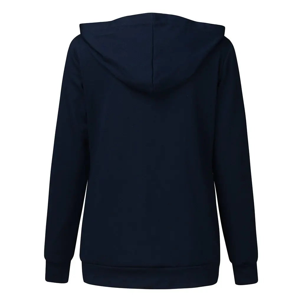 패션 단색 다기능 후드 스웨터 모유 수유복 - 신상품