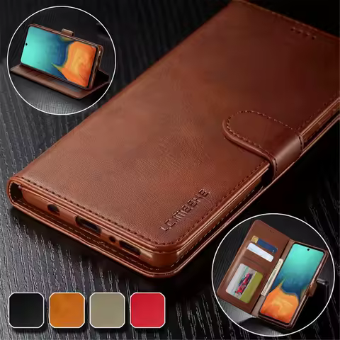 Leather Wallet Case for Xiaomi 12T 12X 11T Mi 11 Lite Poco M4 M3 X4 X3 Pro F3 Redmi 10C 9C 9A Note 11S 10 9S 8T Pro Flip Cover