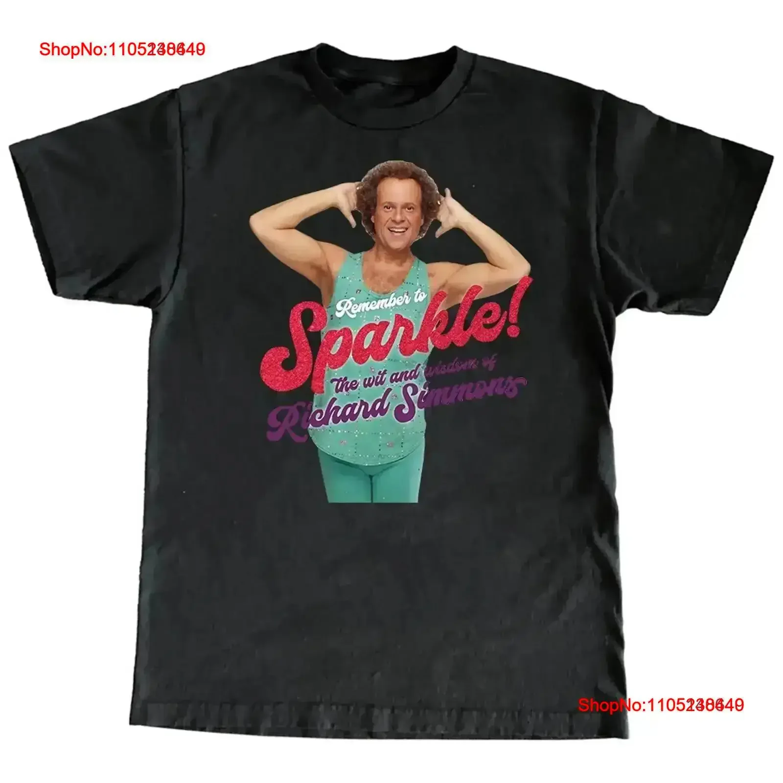 Classic Richard Simmons S 5XL T Shirt 9D940 vintage Washed Breathable designer clothes Soft Top For Everyday Wear Comfortable
