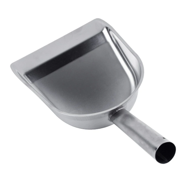 Metal Coal Shovel Dustpan Stainless Steel Dustpan Cleaning Shovel Cleaning Tool for Countertops and Tables G6KA