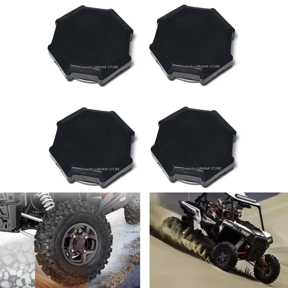 Wheel Center Caps ATV For Polaris Sportsman RZR 900 900S 1000 XP 4 Turbo Wheel Tire Rim Hub Caps 1522216-655
