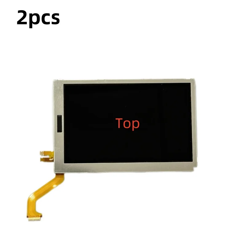 2 قطعة/الوحدة العلوي/الجزء العلوي أو السفلي/أسفل شاشة Lcd لاستبدال نينتندو القديم الصغيرة 3DS