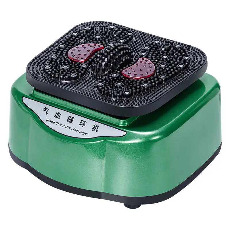 Electric Comfortable Foot Massager with Manual-Wired Control and Acupoint Stimulator