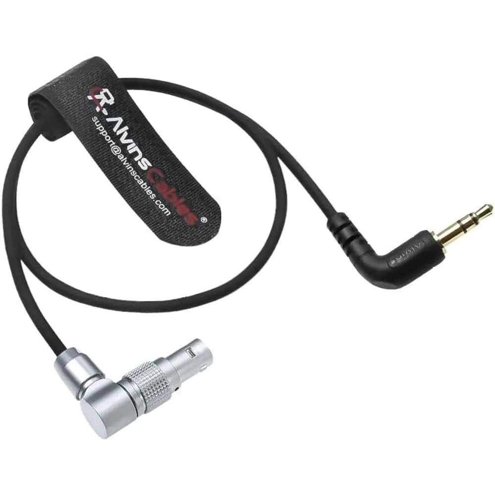 

Alvin's Cables Tentacle Sync Adapter Cable Tentacle Timecode Generator 3.5mm to ARRI Alexa Sound Devices 5 Pin Connector 12 o'cl