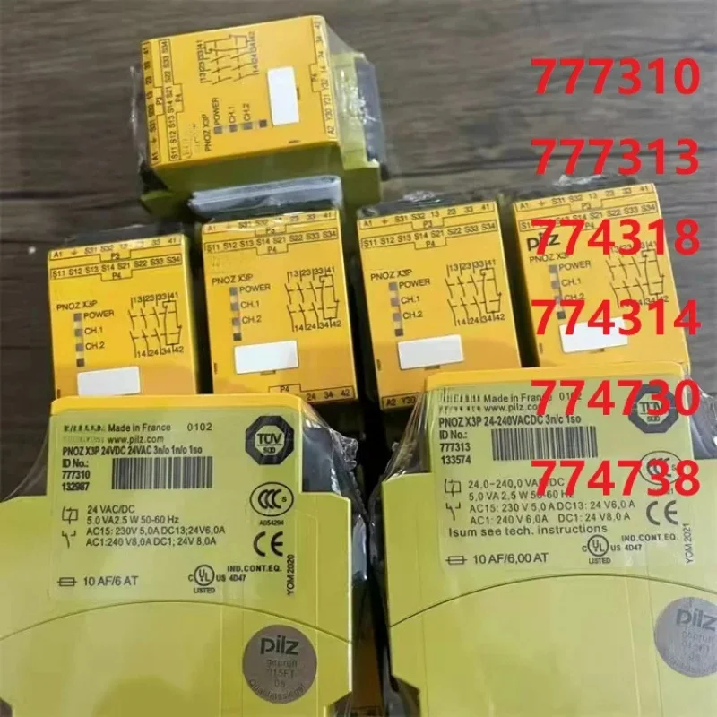 1PCs new safety relays x3p 777310 777313 774318 774314 774730 774738 771105