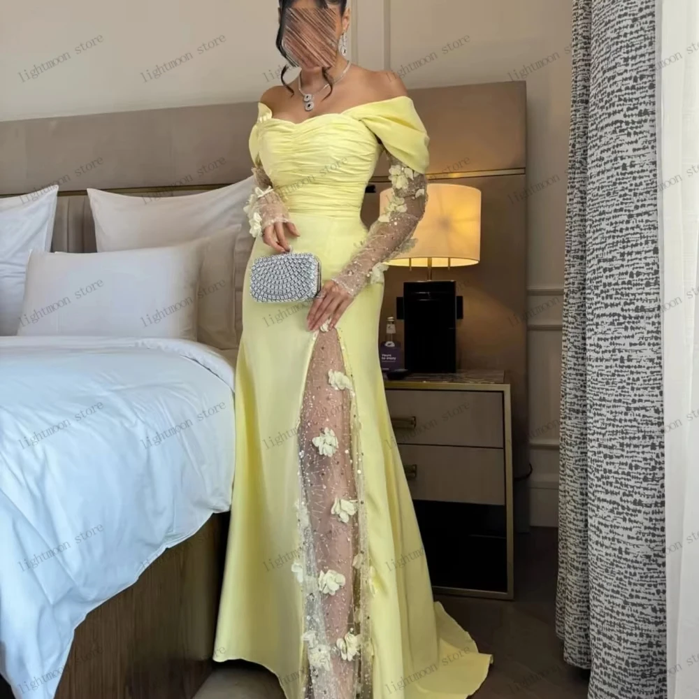 

Glamorous Evening Dresses Gorgeous Prom Dress Lace Appliques Off The Shoulder Robes Charming Vestidos De Gala Customized 2026