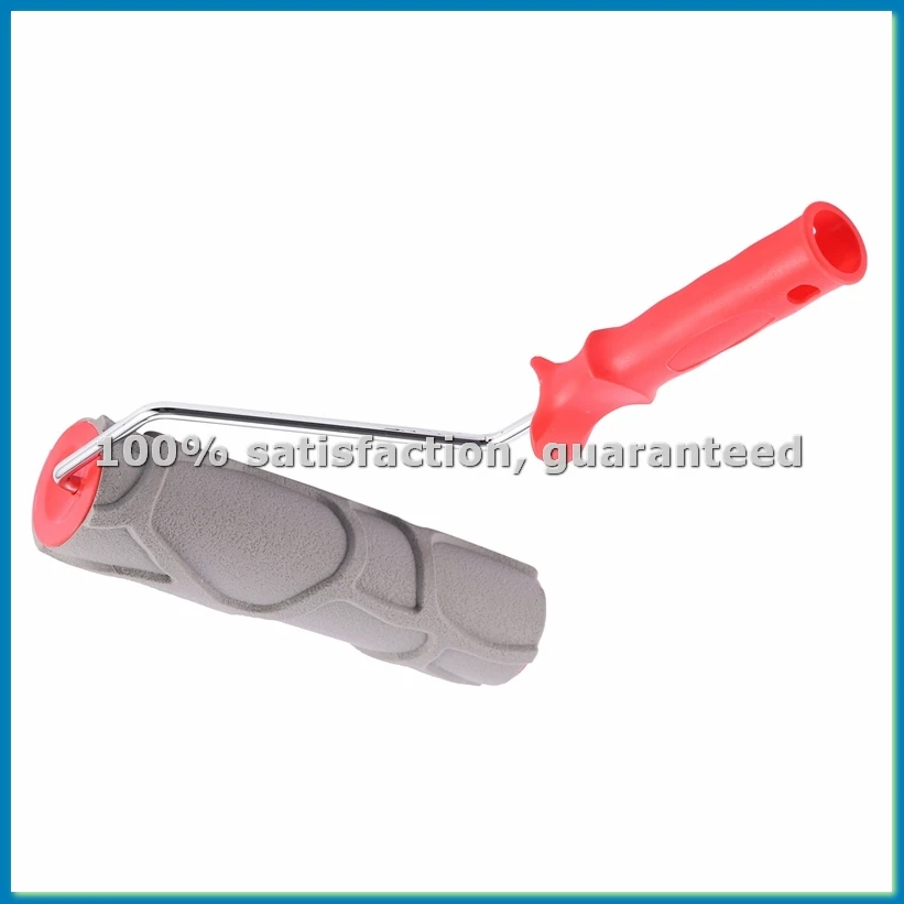 Stone Texture Rubber Embossed Paint Roller Brush Hand Tool Indoor and Outdoor Home Bedroom DIY Wall Decoration Tool-AT35