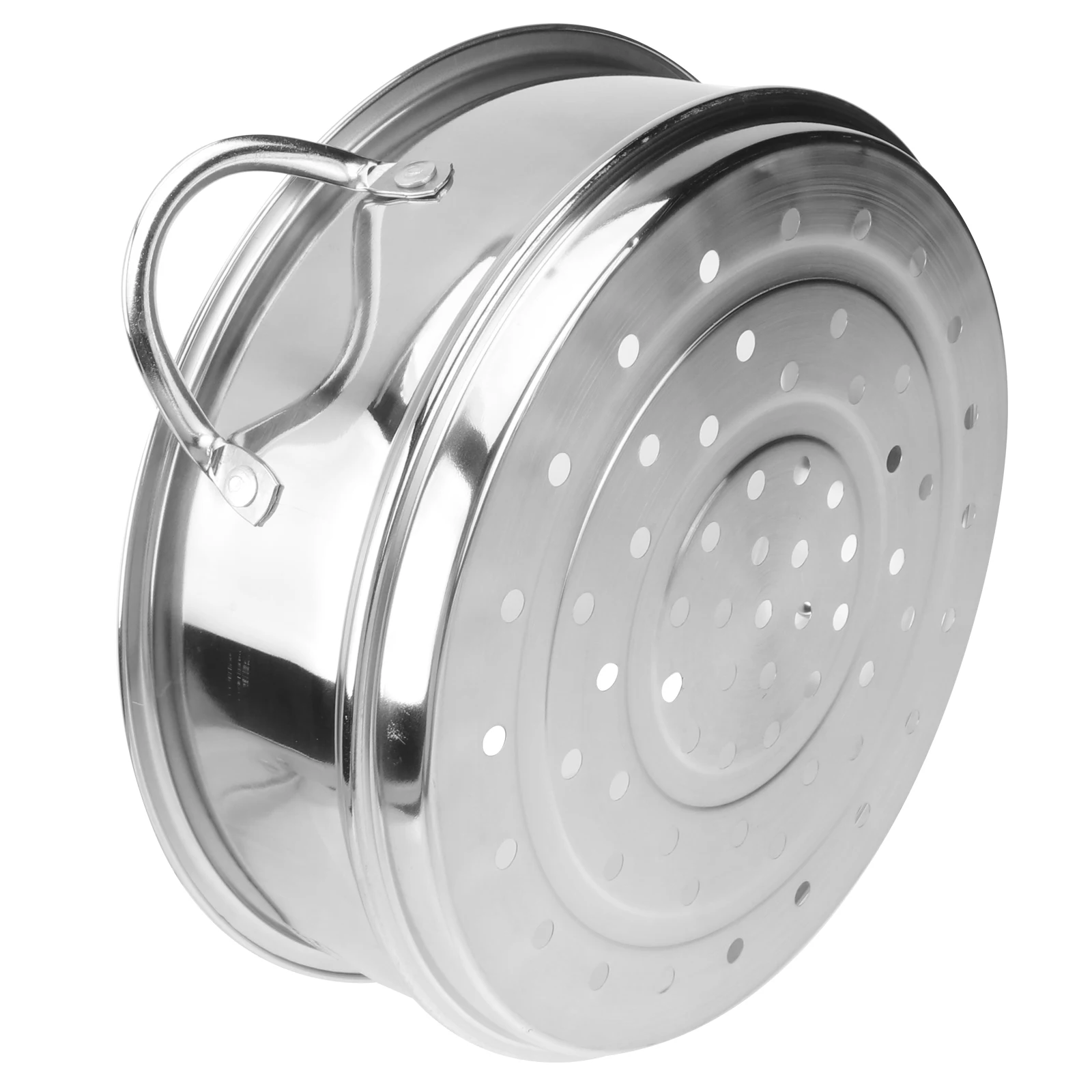 

Stainless Steel Steamer Grid 16 Cm Small Basket with Handle for Cooking Food Eco Friendly Kitchen Cookware Multi Vent