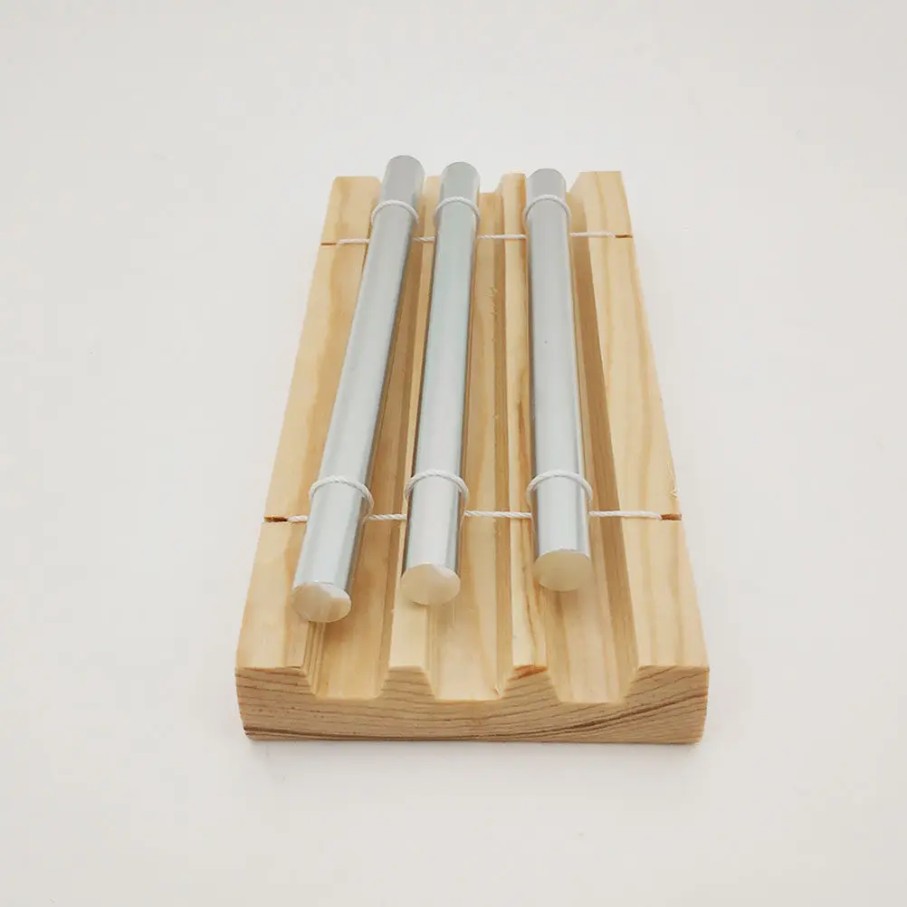 

1 шт. прочный звонкий колокольчик с красной веревкой, ударный музыкальный инструмент из качественного металла для раннего развития