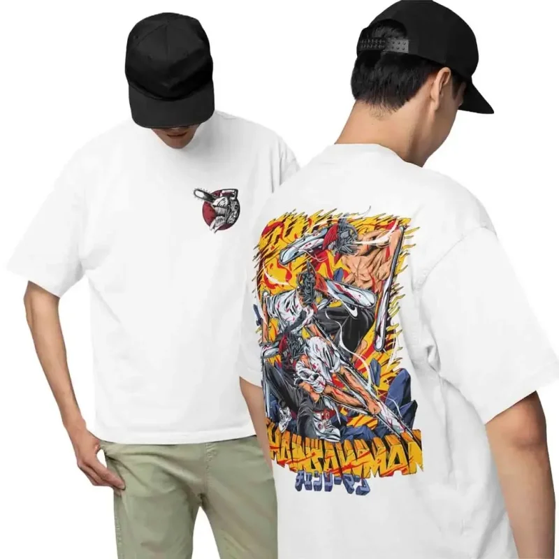 

2025 New Men Streetwear T Shirt Harajuku Cartoon Dragon Ball Graphic T-Shirt Hip Hop Oversize Black Retro Tshirt Cotton Tops