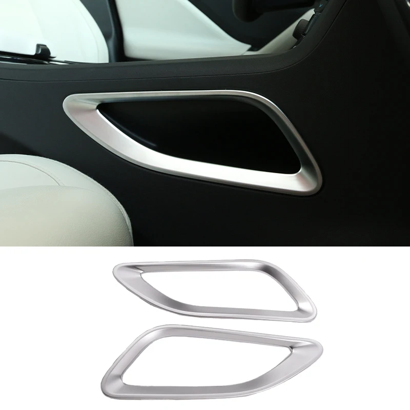 ABS Chrome Car Center Console Armrest Side Protective Cover Trim For Jaguar F-Pace 2016 2017 Interior Accessories