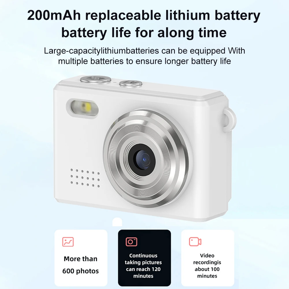 Mini Camera With Screen Indoor Home Outdoor HD 1080p Kids Camcorder Indoor Sport Video DV Recorder Body Cam Support TF Card - Image 4