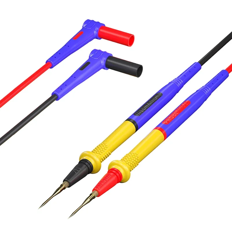 RP15 멀티미터 테스트 리드 범용 스테인리스 스틸 초박형 동결 방지 와이어 교체 가능한 펜 팁